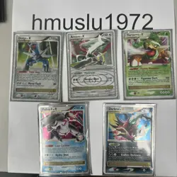 Pokemon Card Lot, Lvl X Lot - Dialga Palkia Arceus Torterra Darkrai 2008-2009 - Image 1