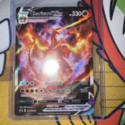 Pokemon TCG Charizard VMAX SWSH261 Sword & Shield Promo Card Near Mint Condition - Image 1