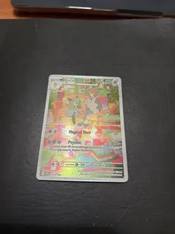 Pokemon TCG Kirlia Scarlet & Violet Base Set Holo Illustration Rare Card 212/198 - Image 1