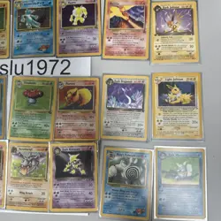 Vintage 1995-1999 pokemon cards flareon gyarados - Image 2