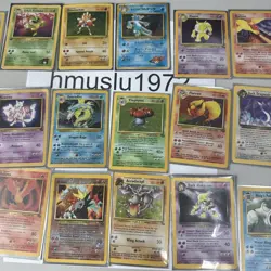 Vintage 1995-1999 pokemon cards flareon gyarados - Image 3