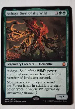 Ashaya, Soul of the Wild Promo Pack: Zendikar Rising Regular - Image 1