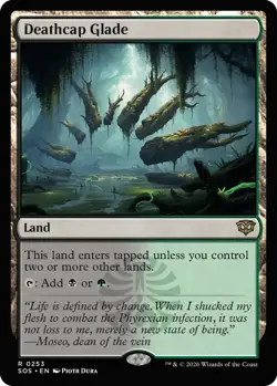 MTG Secrets of Strixhaven - Deathcap Glade - NM - Image 1