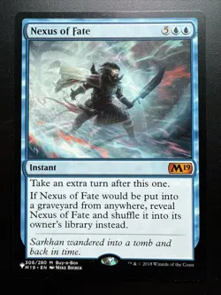 Nexus of Fate 306/280 MTG Core Set 2019 M19 NM English THE LIST - Image 1