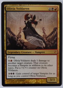 MTG Olivia Voldaren | Innistrad | NM | Mythic Rare Vampire - Image 1