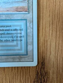 Magic The Gathering UNDERGROUND SEA REVISED (1994) Lightly Played SEE PHOTOS - Image 4