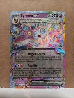 Pokemon TCG Surging Sparks #086/191 Sylveon ex NM - Image 1
