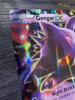 Gengar EX 34/119 Pokemon Phantom Forces Holo Rare JUMBO - Image 3