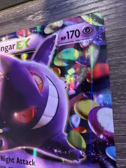 Gengar EX 34/119 Pokemon Phantom Forces Holo Rare JUMBO - Image 4
