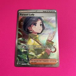 Parasol Lady 255/182 Paradox Rift Pokemon Special Illustration Rare Near Mint - Image 1