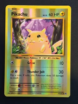 POKEMON CARD Pikachu 35/108 Evolutions Reverse Holo Mint Pack Fresh Free P&P - Image 1