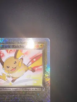 Pokemon Dark Raichu Legendary Coll. Reverse Holo Rare #7 - Image 4