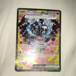POKEMON CORNERSTONE MASK OGERPON EX 160/131 PRISMATIC EVOLUTIONS HOLO 210HP - Image 1