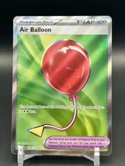 2025 Pokemon Air Balloon Ultra Rare Mega Evolution #166/132 - Image 1