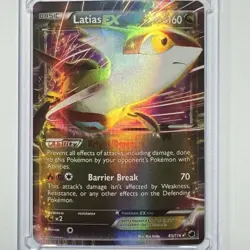 Pokemon Latias EX 85/116 Plasma Freeze Ultra Holo TCG 2013 - Image 1