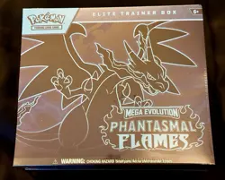 Pokemon TCG Phantasmal Flames ETB (Elite Trainer Box) NEW SEALED - Image 1
