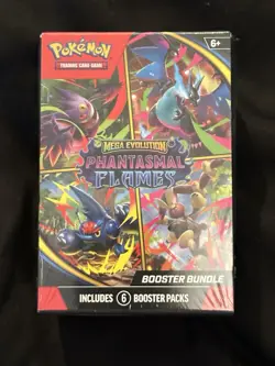 Pokemon TCG Phantasmal Flames Booster Bundle NEW SEALED - Image 1