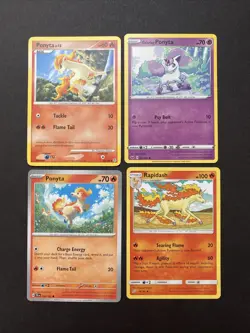 Pokemon TCG - Ponyta & Rapidash Theme Lot - Image 1