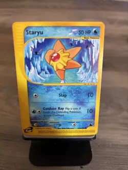 Pokemon TCG Staryu 104/144 Skyridge 50 HP Common Basic Regular 2003 - Image 1