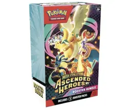 ⭐ Pokemon TCG: Mega Evolution – Ascended Heroes Booster Bundle X4 ⭐ - Image 1