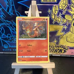 CHARMANDER SWSH092 HOLO SWORD & SHIELD PROMO POKEMON HOLO NM - Image 1