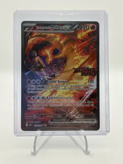 Team Rocket’s Moltres ex 229/182 SIR Scarlet & Violet Destined Rivals Pokemon - Image 3