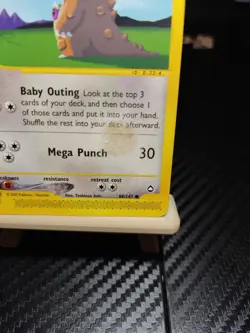 Kangaskhan 88/147 Pokemon Aquapolis 2002 DMG - Image 4