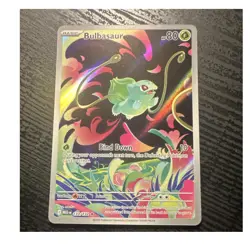 Pokemon Bulbasaur Illustration Rare Full Art Holo Me01 Mega Evolution 133/132 EN - Image 1