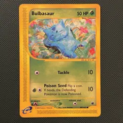 Pokemon Vintage Bulbasaur 094/165 Expedition Base Set Wotc E-Reader 2002 - Image 1