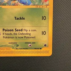 Pokemon Vintage Bulbasaur 094/165 Expedition Base Set Wotc E-Reader 2002 - Image 4