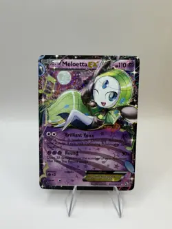 Pokemon TCG Meloetta EX Radiant Collection Legendary Treasures RC11/RC25 LP - Image 1