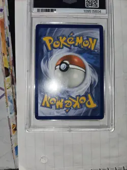 Pokemon TCG Arceus & Dialga & Palkia GX 220/236 Cosmic Eclipse PSA 9 Holo 2019 - Image 3