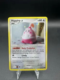 Pokemon Happiny 014/017 Pop Series 8 HOLO MP - Image 1