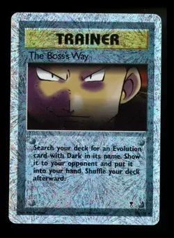 #2 The Boss's Way 105/110 Legendary Collection 2002 Reverse Holo Vintage Pokemon - Image 1