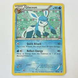 Pokemon Glaceon BW90 Black & White Promo Holo Stage 1 90 HP Quick Attack (10+) - Image 1