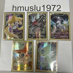 Pokemon Victini Celebi Arceus Darkrai Jirachi Black Star Promo Holo Generations - Image 1