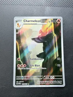 Charmeleon 169/165 Scarlet & Violet 151 Pokemon TCG Illustration Rare - Image 1