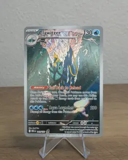 Clawitzer 141/132 Illustration Rare Holo ME01: Mega Evolution Pokemon NM - Image 1