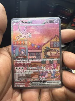 Pokemon TCG Mew EX Black Star Promo SVP053 NM+ Condition - Image 1