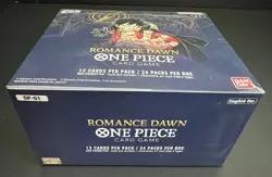 ONE PIECE OP-01 OP01 ROMANCE DAWN BOOSTER BOX (ENGLISH) BLUE BOTTOM SEALED - Image 3
