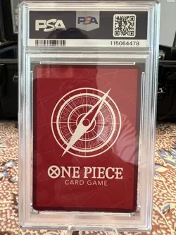 Bandai Sugar OP10-003 Royal Blood Alternate Art Foil Leader PSA 10 One Piece - Image 2