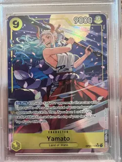 Bandai One Piece CCG Yamato Alternate Art Foil Super Rare OP04-112 PSA 10 2024 - Image 3