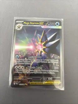 Mega Starmie EX 118/088 Special Illustration Rare SIR Perfect Order Pokemon - Image 1