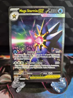 Pokemon Perfect Order Mega Starmie EX 118/088 Special Illustration Rare SIR NM - Image 1