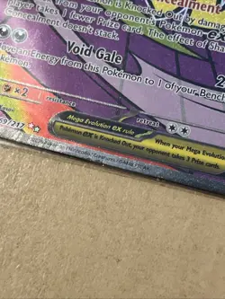 Mega Gengar Ex 269/217 Ascended Heroes Pokemon TCG Full Art NM Pack Fresh - Image 3