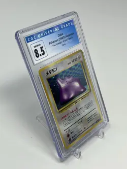 1997 Pokemon CGC 8.5 Ditto #132 Holo Japanese The Mystery of the Fossils - Image 2