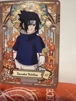 Sasuke Uchiha NRSA01-SP-002L5 Naruto Kayou Heavens Scroll English Card NM - Image 3