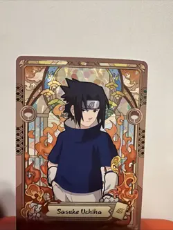 Sasuke Uchiha NRSA01-SP-002L5 Naruto Kayou Heavens Scroll English Card NM - Image 4