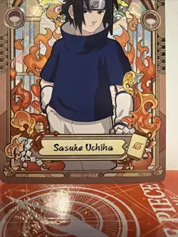 Sasuke Uchiha NRSA01-SP-002L5 Naruto Kayou Heavens Scroll English Card NM - Image 5