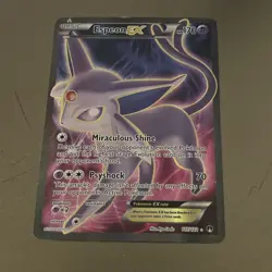 Espeon EX - 117/122 - Pokemon Breakpoint XY Full Art Ultra Rare Card NM - Image 1